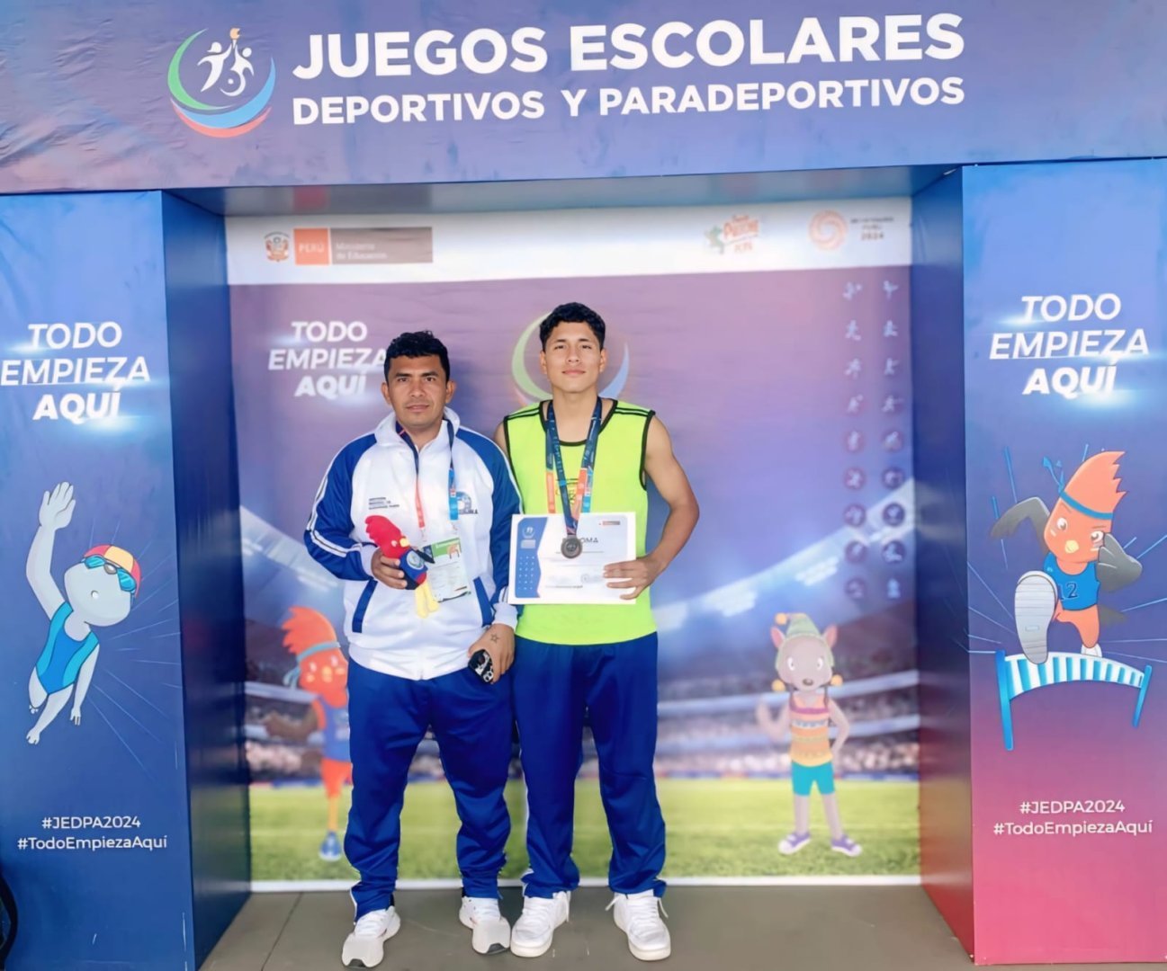Exitosa participación en Juegos Escolares Deportivos - Etapa Nacional